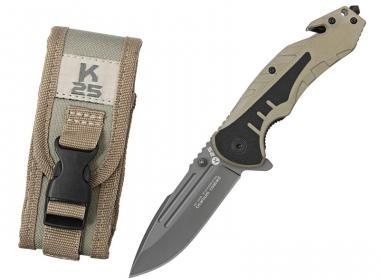 Zavírací nůž RUI Tactical - K25 18318 záchranářský
