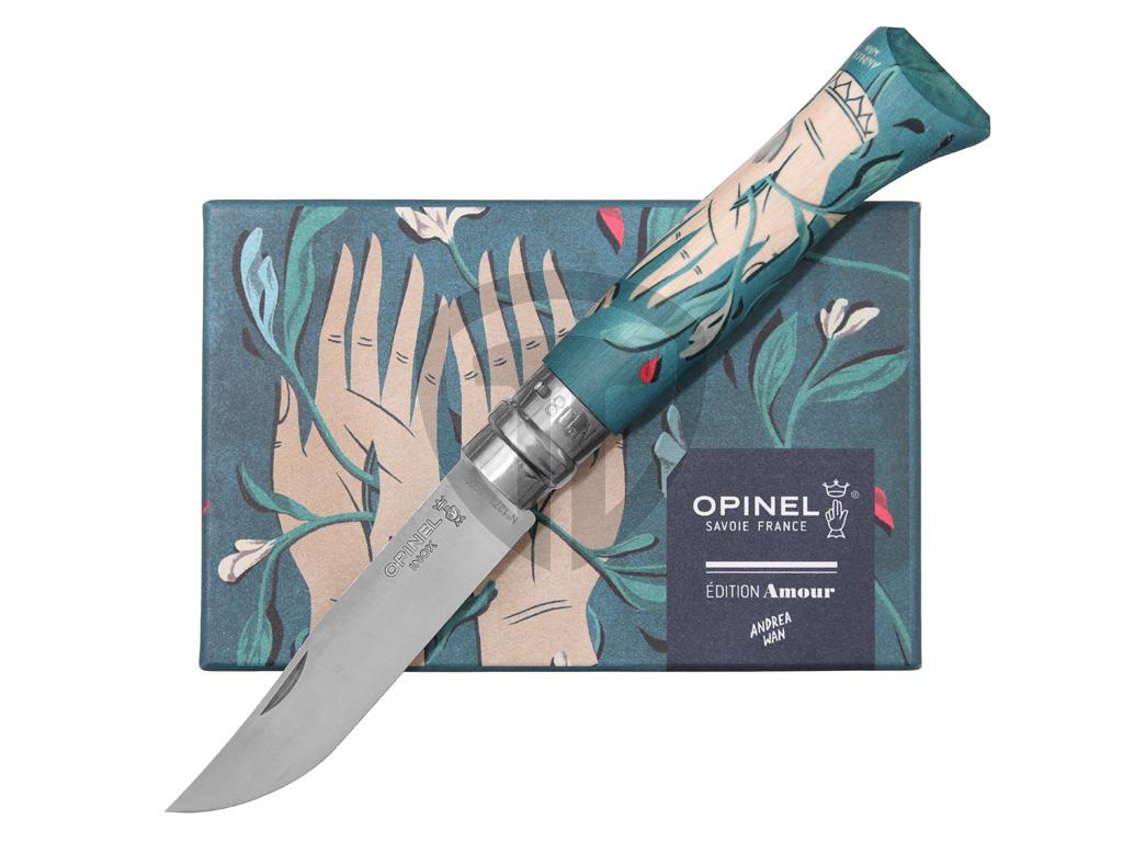 Opinel No.08 Edition AMOUR Andrea Wan 
