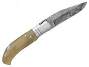 Zavírací nůž Laguiole Bougna 5083 damašek sv. roho