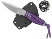 Nůž ANV P100-011, paracord fialový