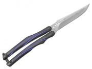 Nůž motýlek Albainox 02135 fialový