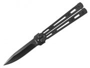 Nůž motýlek Albainox 02145 černý