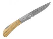 Zavírací nůž Haller 42965 damašek, oliva