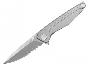 Zavírací nůž ANV Z300-006, titan, framelock